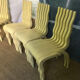 3 chaises design italien