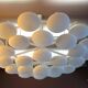 Impressive large modern cloud chandelier from the mid-century Milchhalle Vienna.