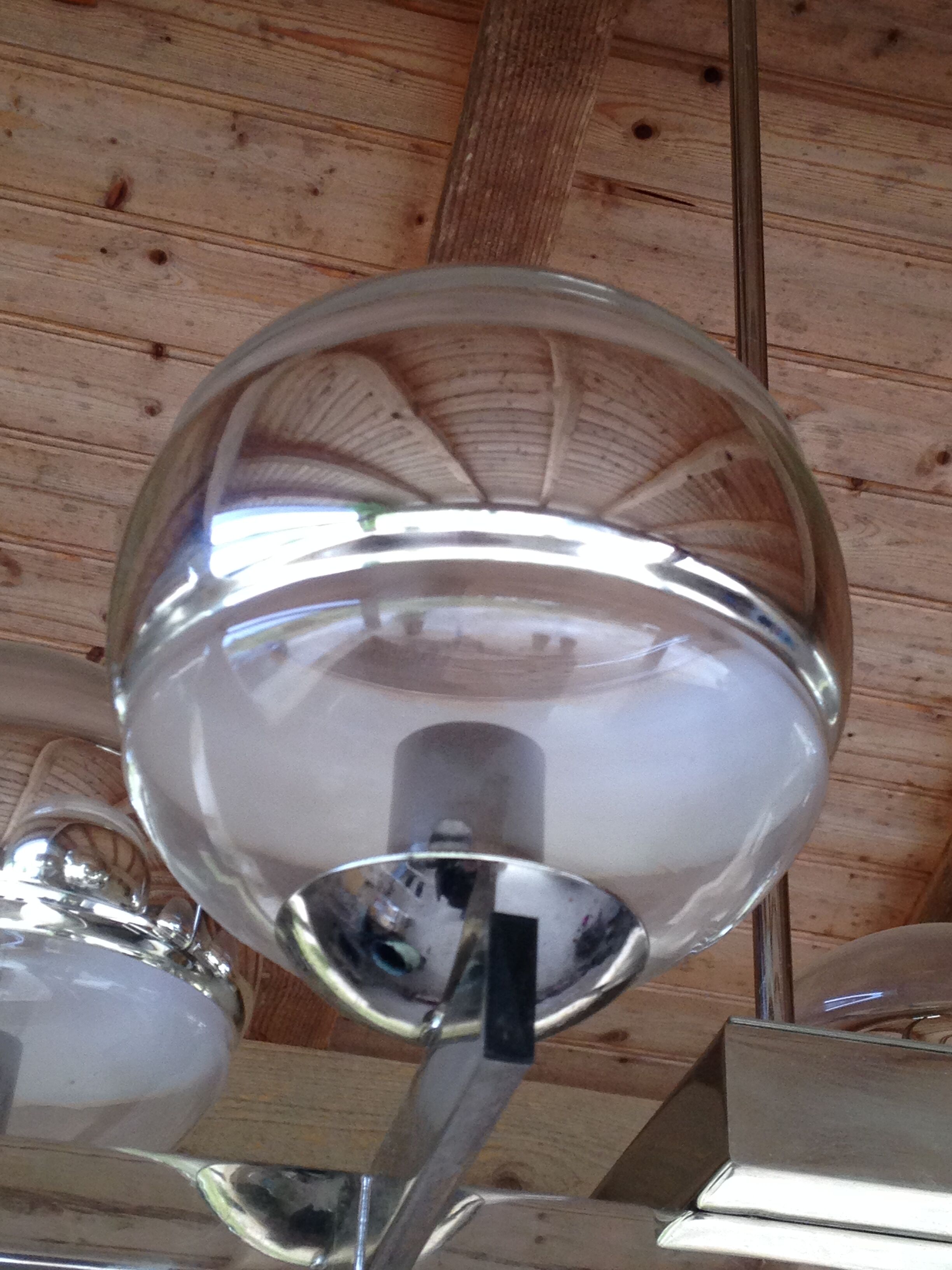 Italian chandelier, vintage 70