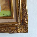 Vintage oil painting