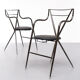 2 chaises pliantes Cendrillon, Hiroyuki Yamakado, 1987