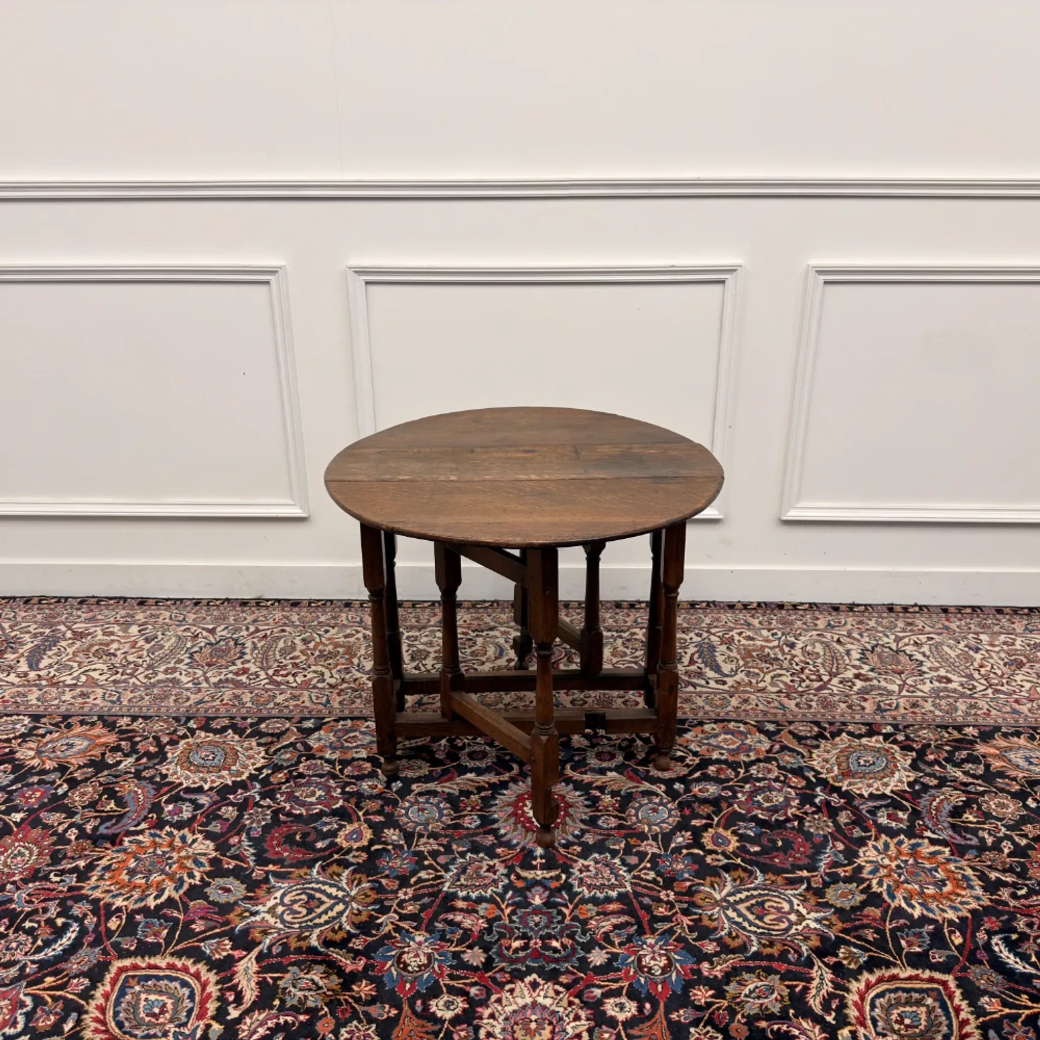 Antique English drop-leaf table