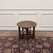 Antique English drop-leaf table