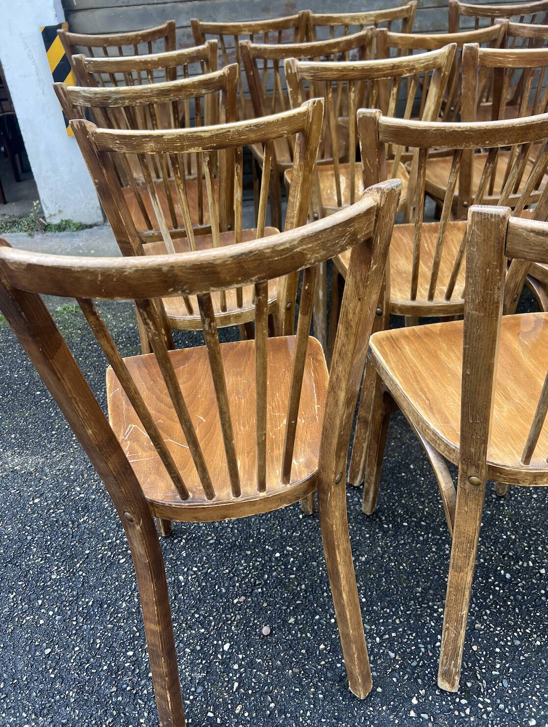 19 Baumann bistro chairs 83 (barn find)
