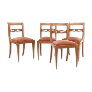 suite de 4 chaises des années 1970