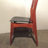 Scandinavian chair feet black skai compass