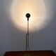 1970s adjustable BOLA brass floor or table lamp by Florian Schulz