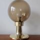 Very Rare Midcentury Large Table Brass Lamp, Switzerland, 1970s