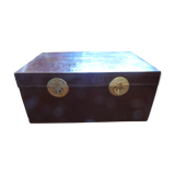 Old asian trunk leather