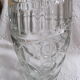 Vase art déco en cristal taillé