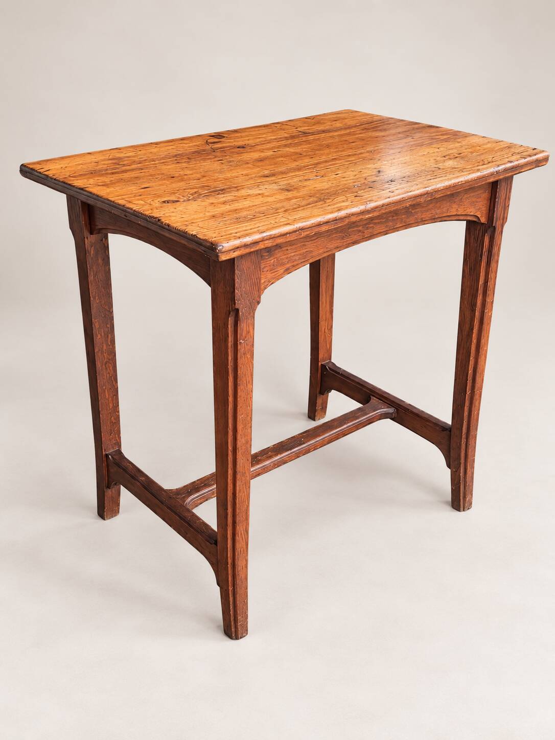 Small antique solid wood table – early 20th century
