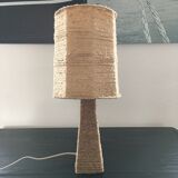 String lamp on sandstone