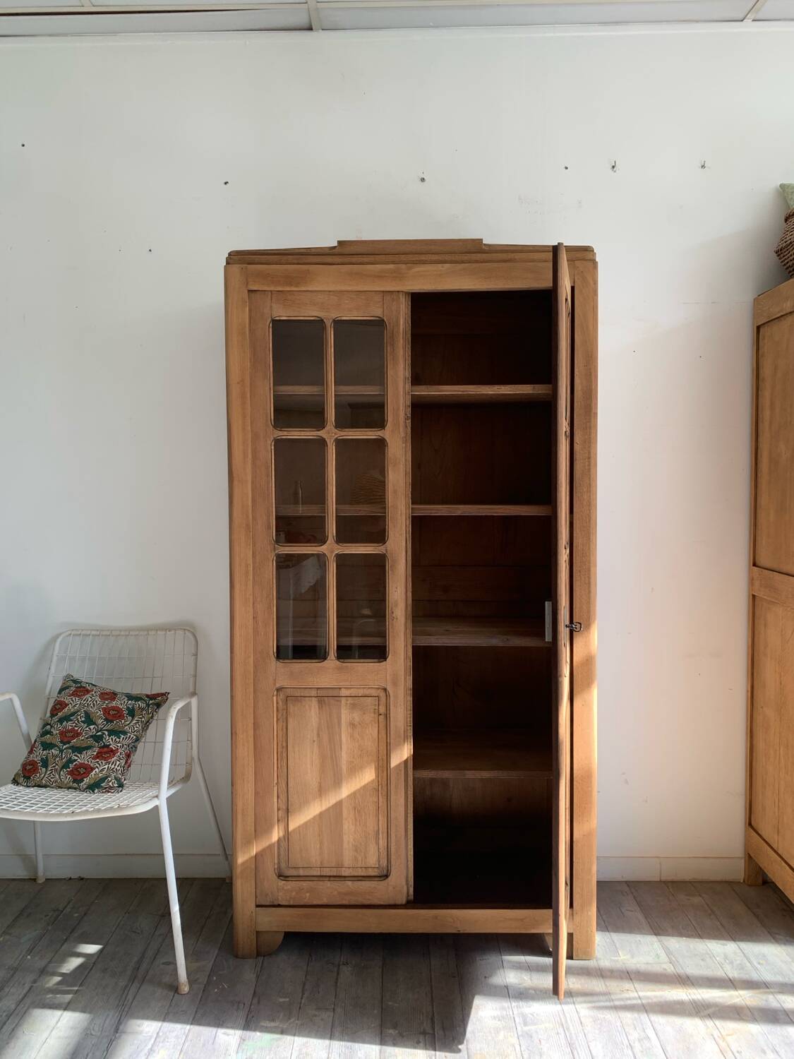 Parisian glass cabinet