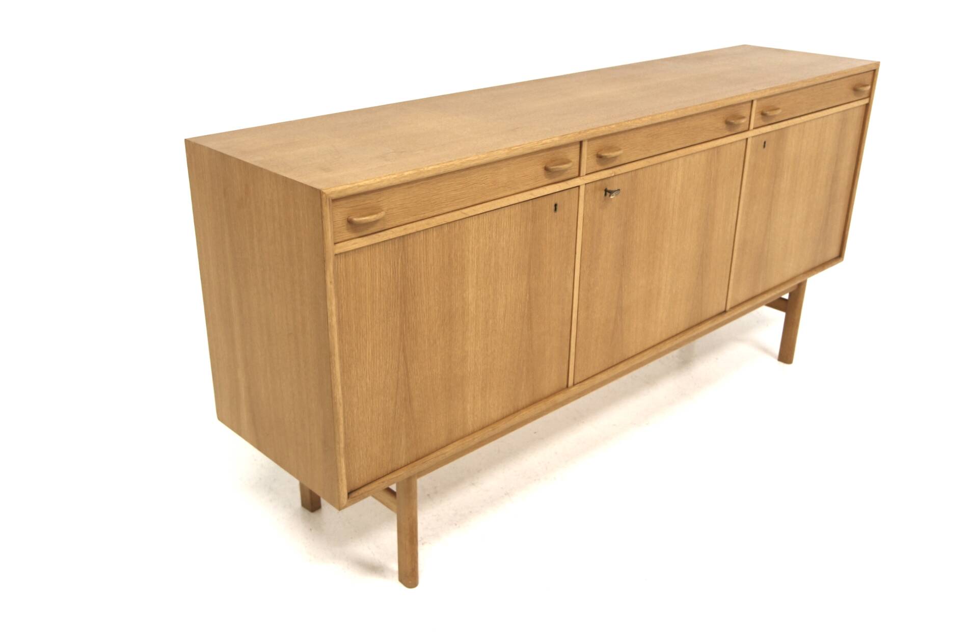 Scandinavian oak sideboard, Sweden, 1960