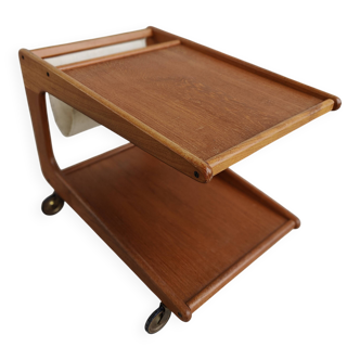 danish trolley in teak by Sika möbler