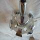 Space Age in chrome metal hanging lamp