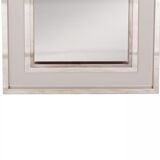 Chrome mirror 1980 s 110x110cm
