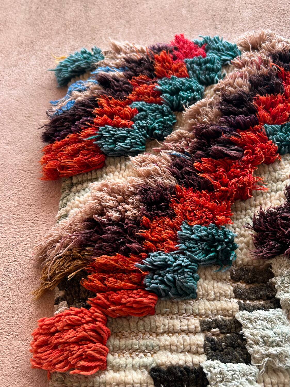 Tapis vintage berbère 205x95