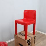 1970s pair of Kartell Model 4875 Chairs by Carlo Bartoli (fund STOCK)