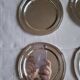 6 Christofle Gallia silver-plated bread plates