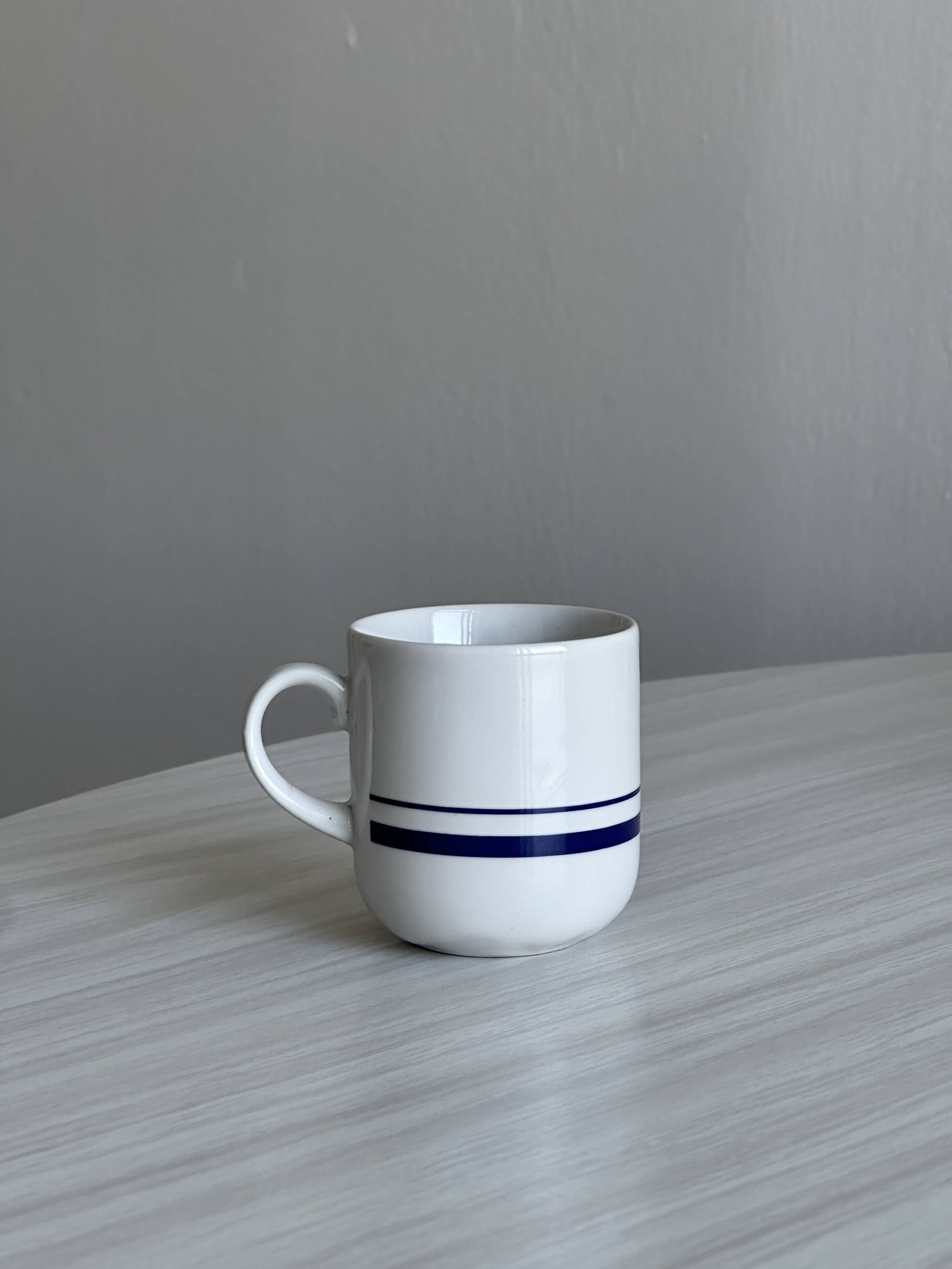 6 porcelain espresso cups