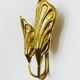 Italian Hollywood Regency Brass Sconce by Tommaso Barbi