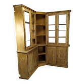 Bistro corner bookcase
