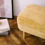 Golden sand bench