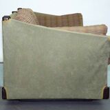 Italian love seat, model Violoncello, designed by Piero De Martini for Cassina, Italy, 1970s.