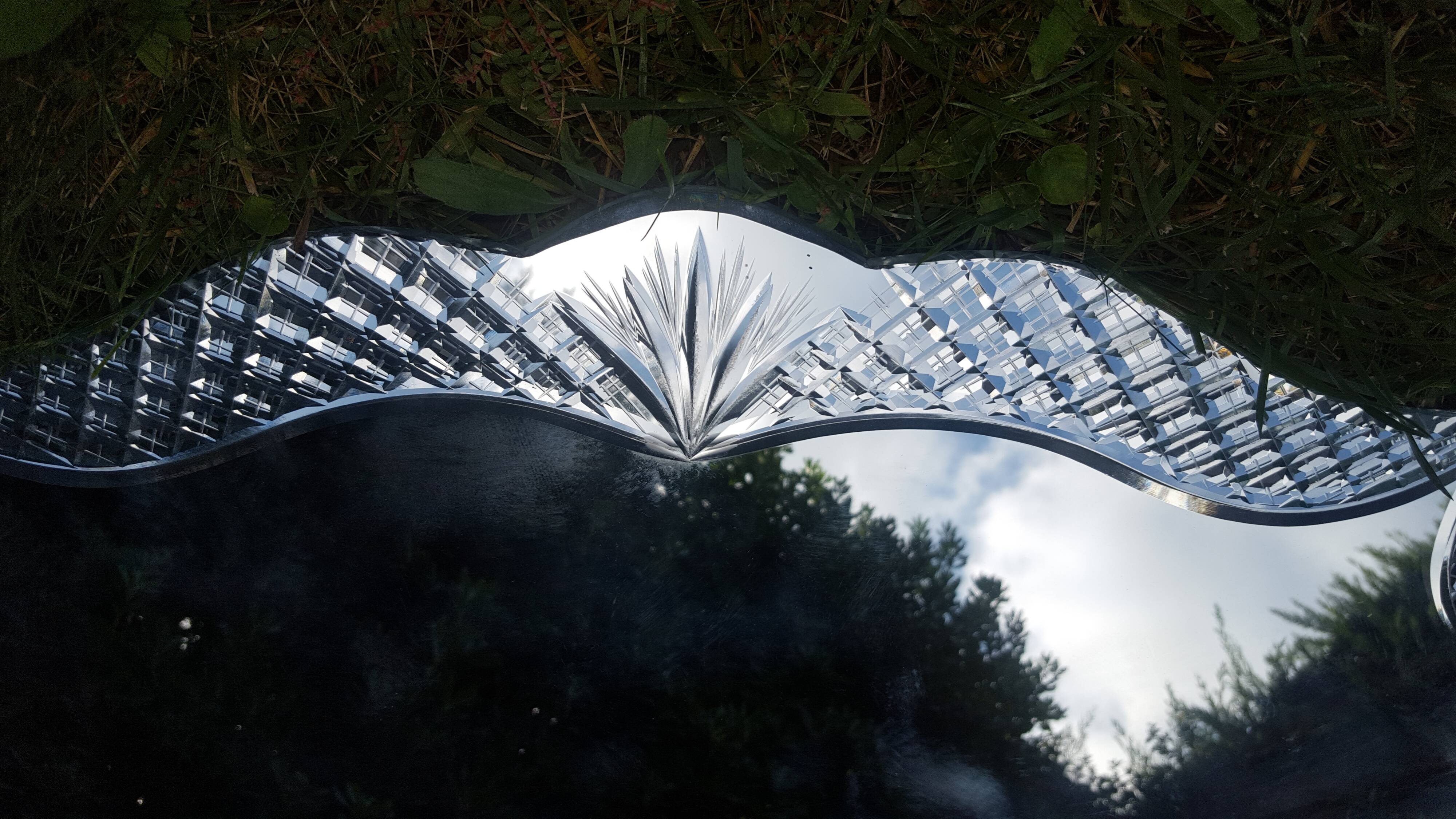 Carved vintage venetian mirror - 57 X 79 cm