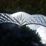 Carved vintage venetian mirror - 57 X 79 cm