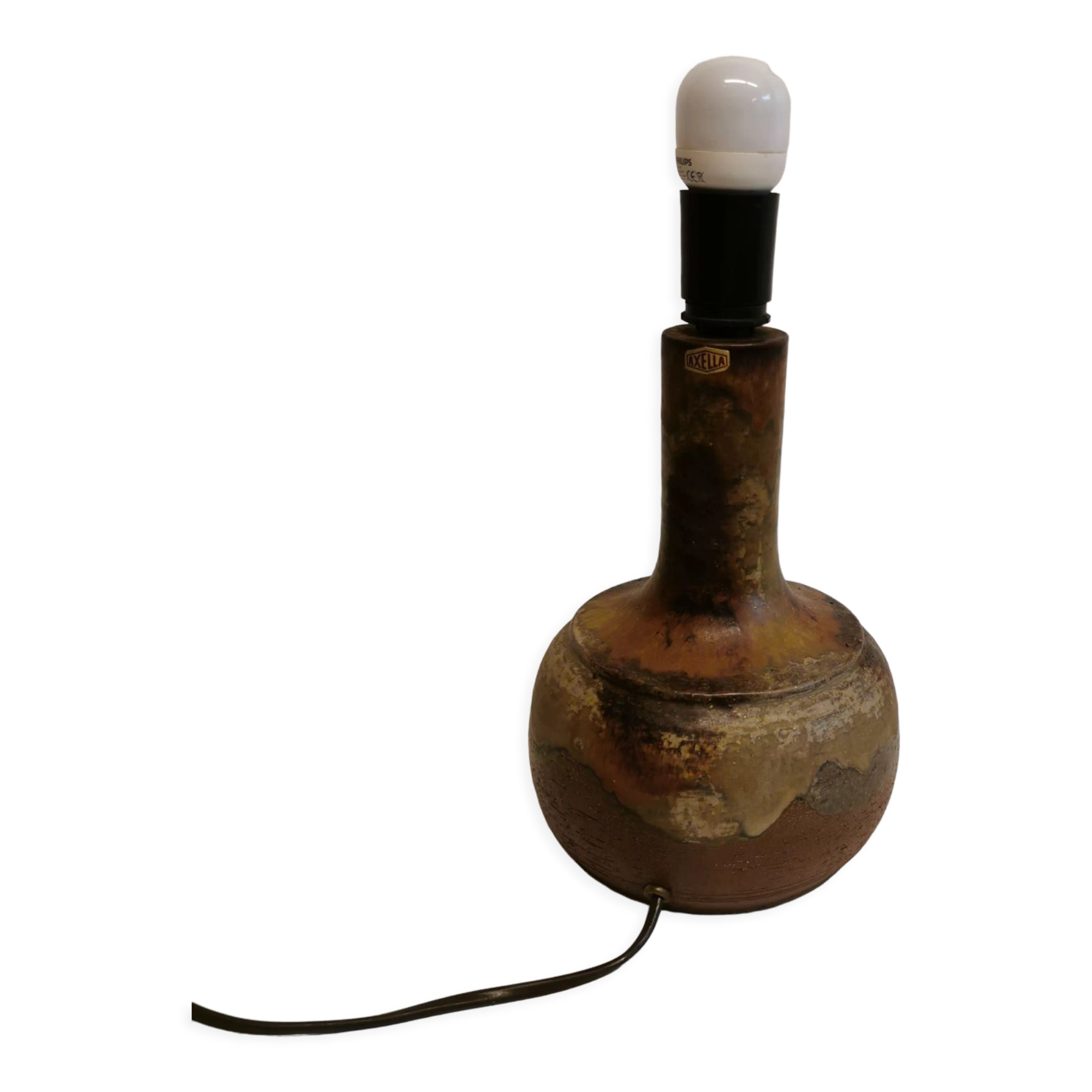 Ceramic table lamp from Danish Axella, 1960