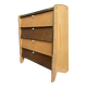Meuble à chaussures en bois, années 60