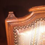 Paire de fauteuil tapissés style Louis XVI