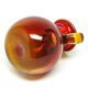 Vase, mid-century modern, glass, designed by J. Słuczan-Orkusz, Poland, 1970s