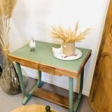Art Deco walnut console
