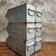 Industrial storage bin stacking bin Valentini steel