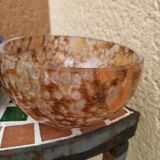 Set of Marmorean glass cups from Soisy Glassworks on school