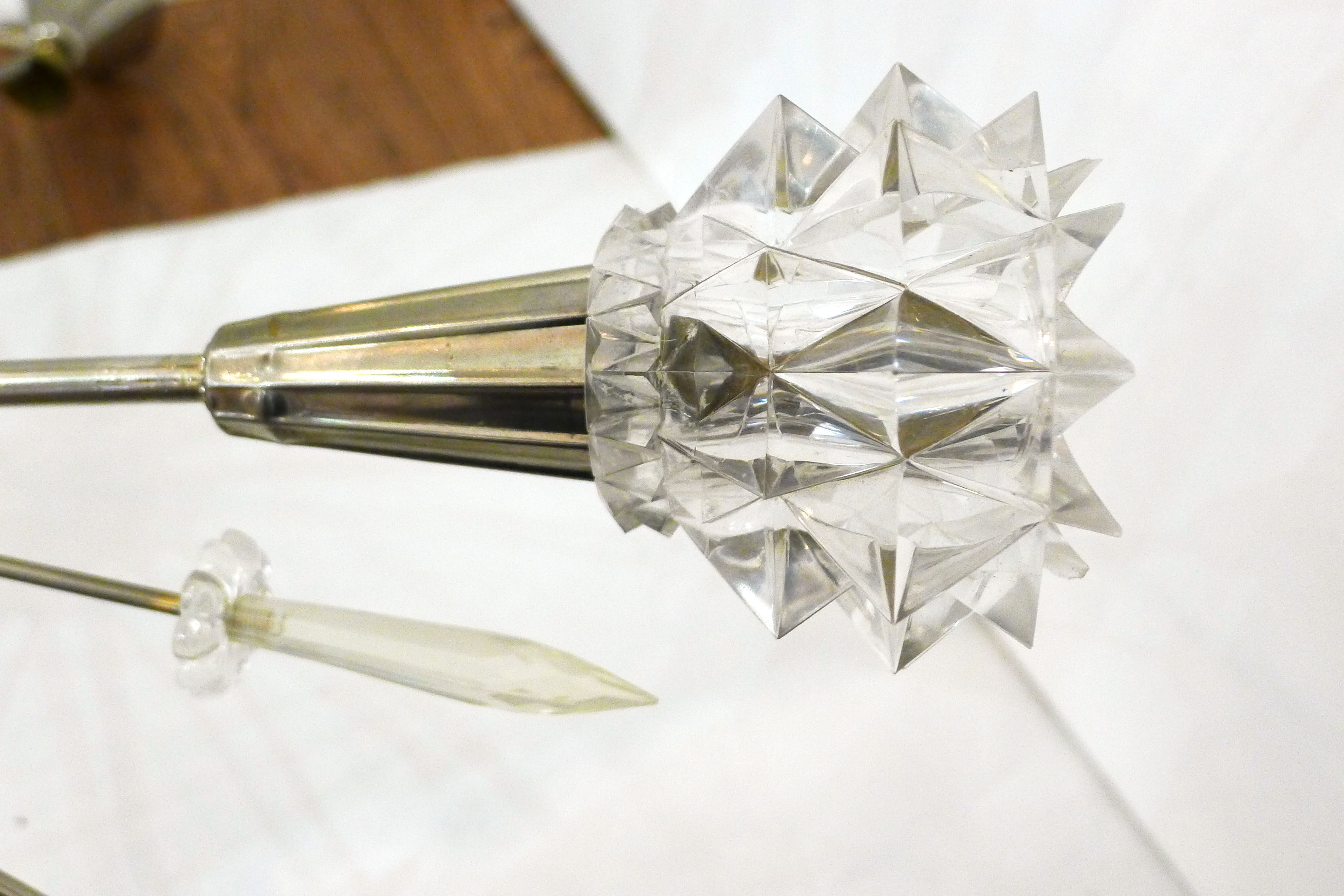 Lustre chromé & étoilé