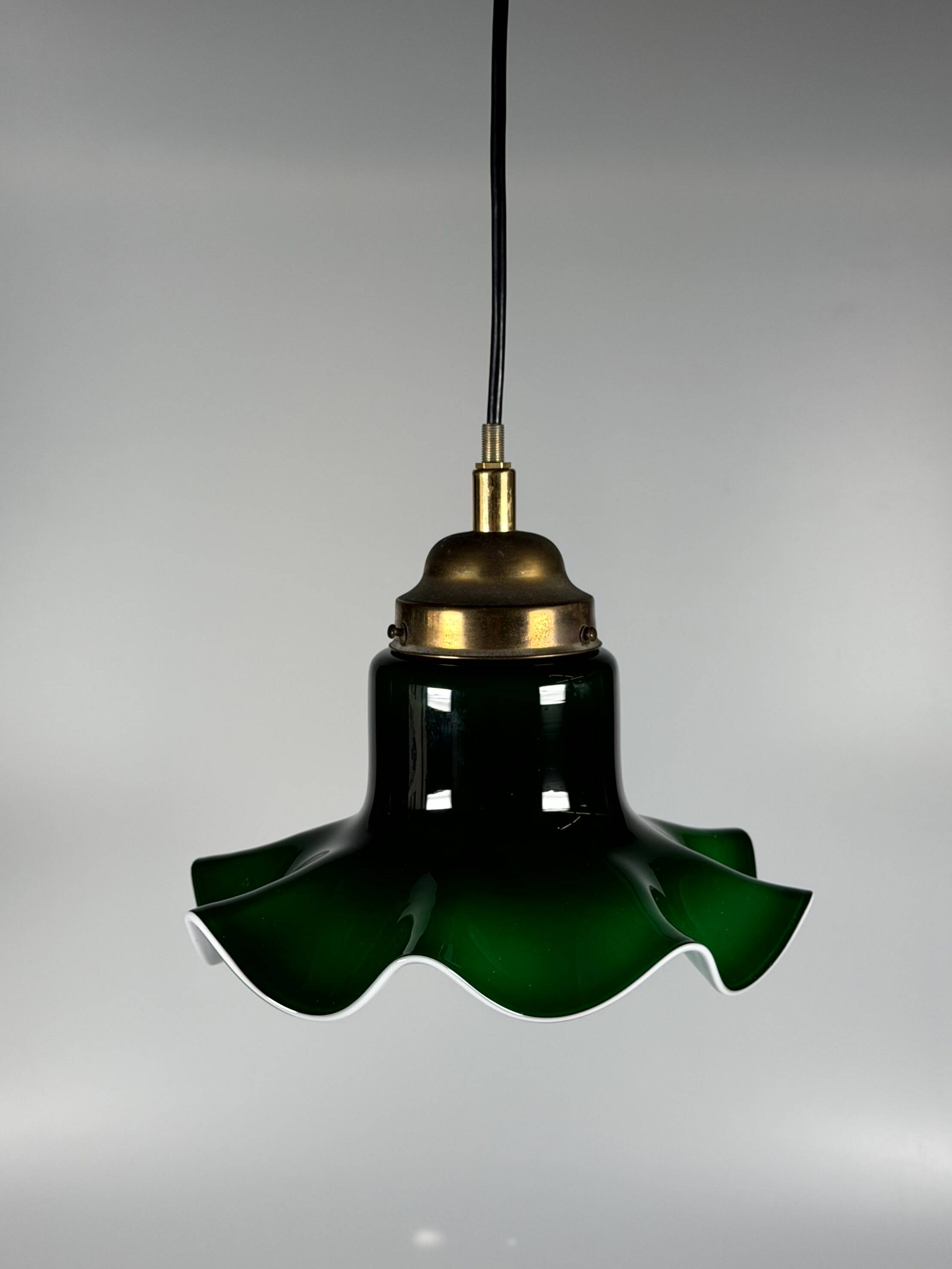 1960s 1970s Hanging Lamp from Peill & Putzler Germany Space Age Design