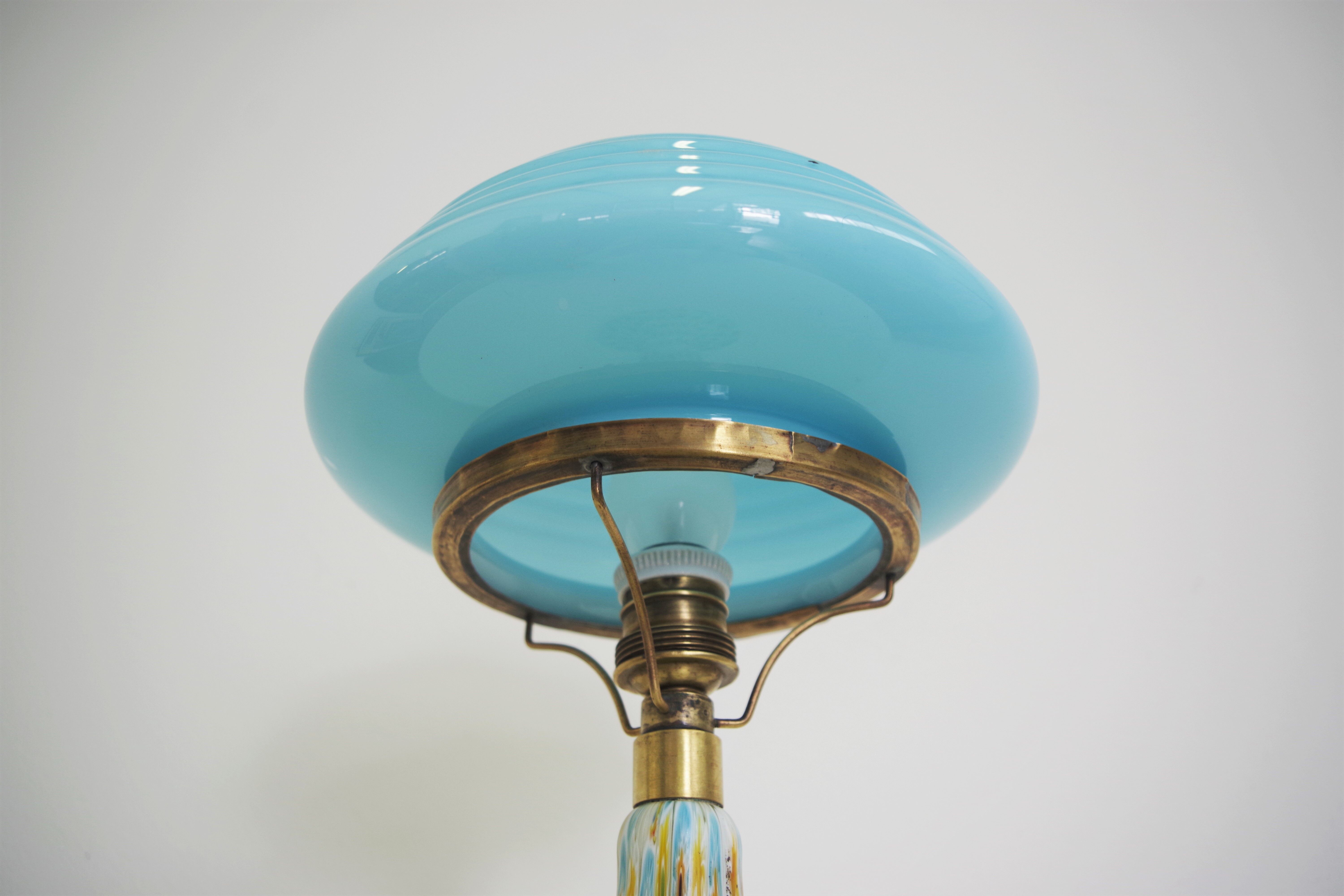 Murano glass lamp, 1950s