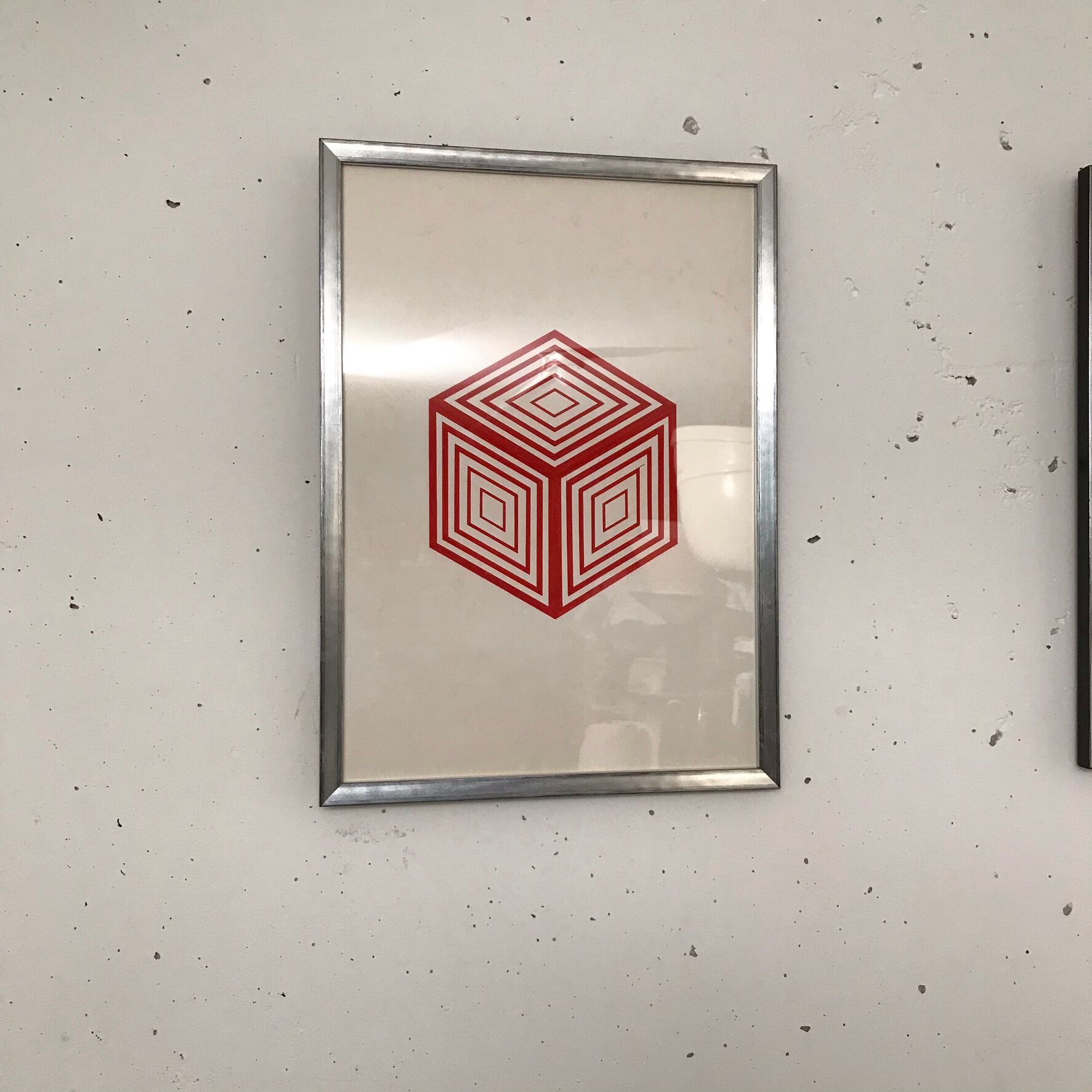 Series of two drawings, kinetic art, anonymous 1970