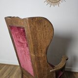 Brutalist Rocking Chair, 19th Century