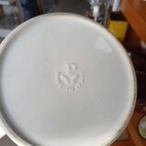 Vintage white ceramic teapot / coffee pot