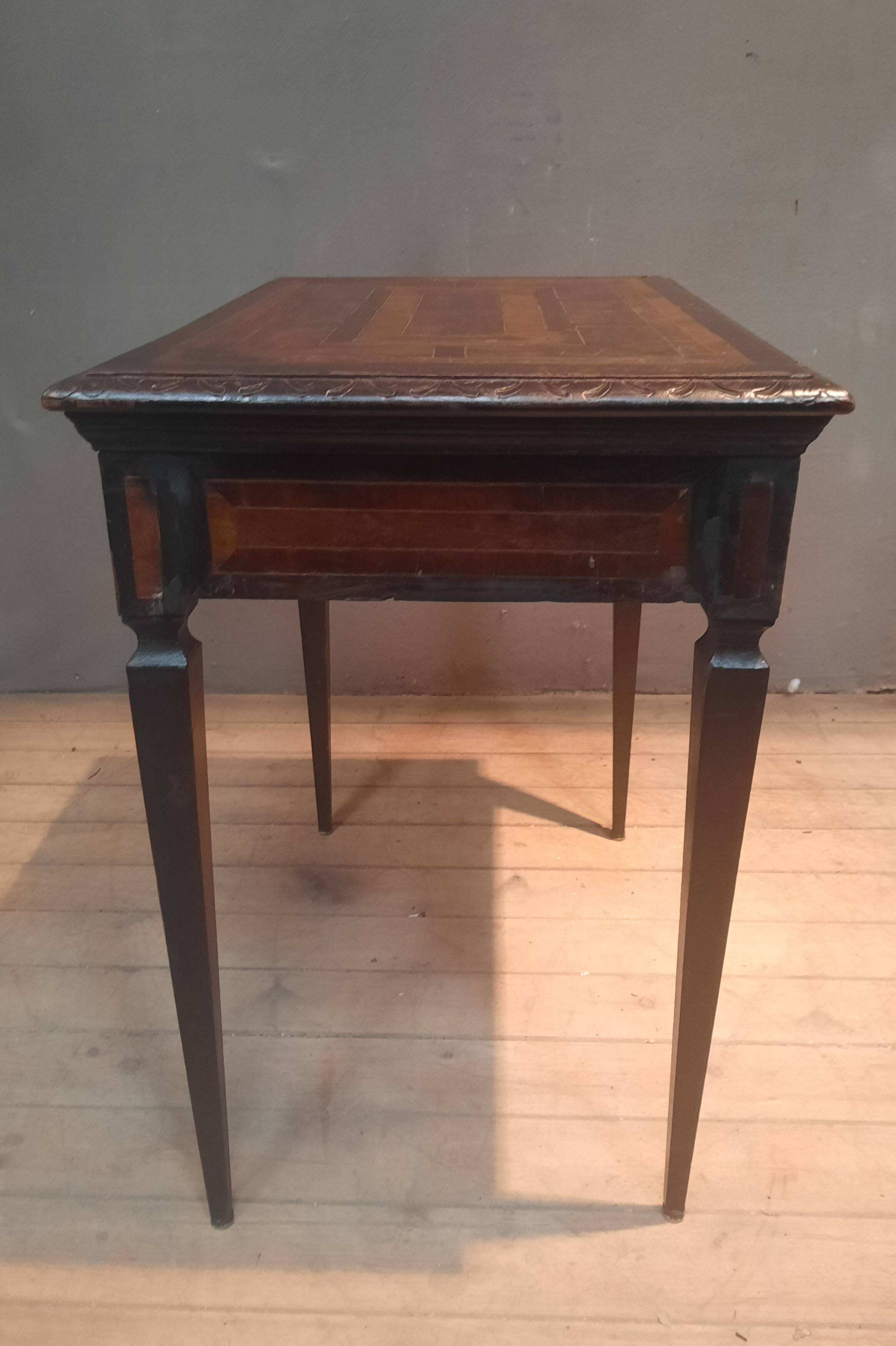 Table rectangulaire d esprit Louis XIV