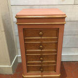 Terracotta bedside table