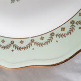 Plats de service L'amandinoise et assiettes creuses , en faience de Saint Amand , Saint Tropez