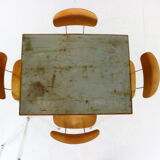 Dutch design dining set by Rietveld for Gispen Holland