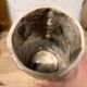 Marbled ceramic vase
