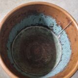 Copper pot with two handles